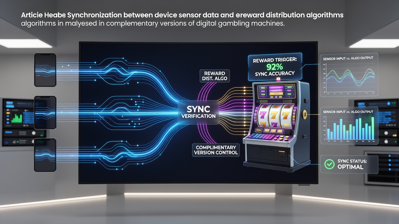Darstellung der Synchronisation von Sensorwerten und Algorithmusmustern in mobilen Demo-Slots