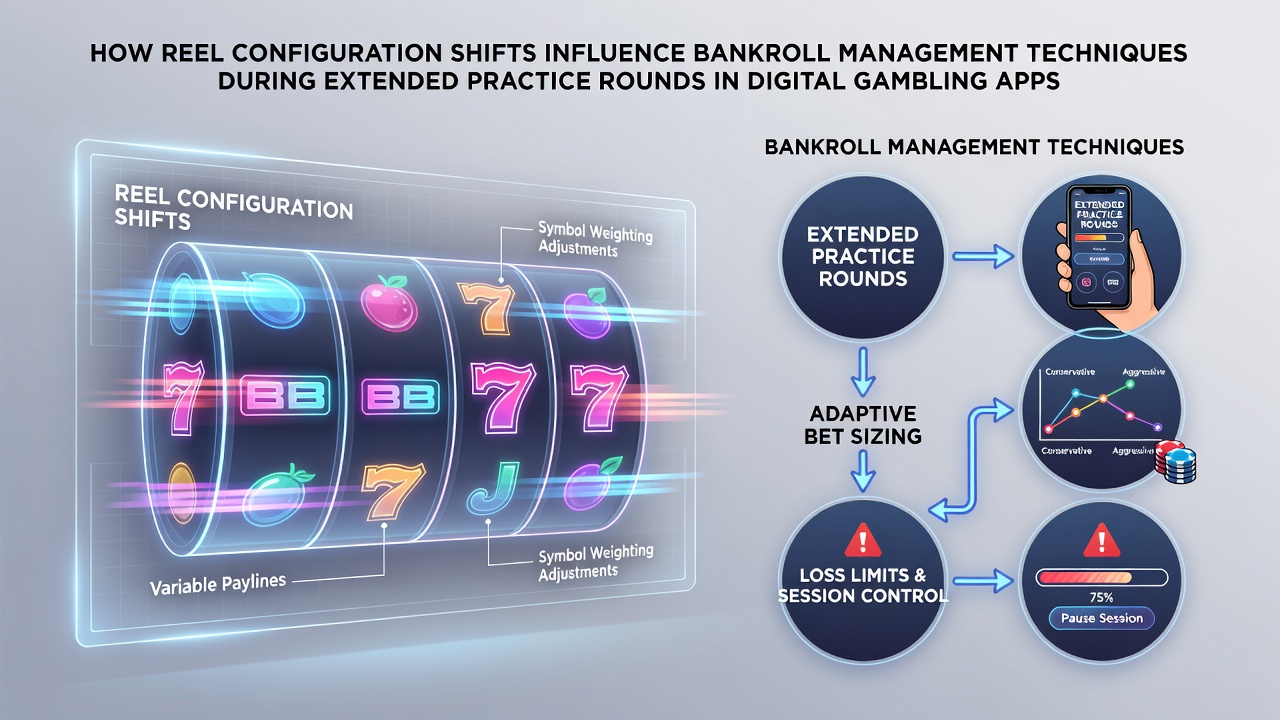 Reel-Konfigurationen und Bankroll-Management in digitalen Slot-Apps während Übungssitzungen